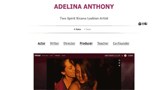 Desktop Screenshot of adelinaanthony.com